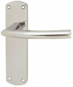 Dos Lever Door Handle on Various Backplates